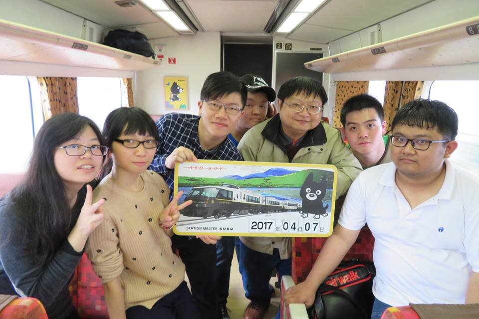 國際學習交流週成果系列三 人文旅遊學程同學赴日本體驗鐵道故事與步行樂章