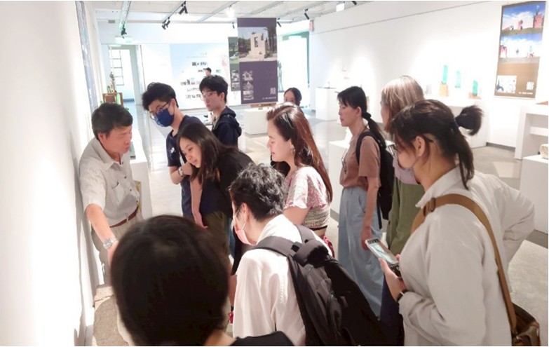 華梵大學藝術家工作室參訪活動照